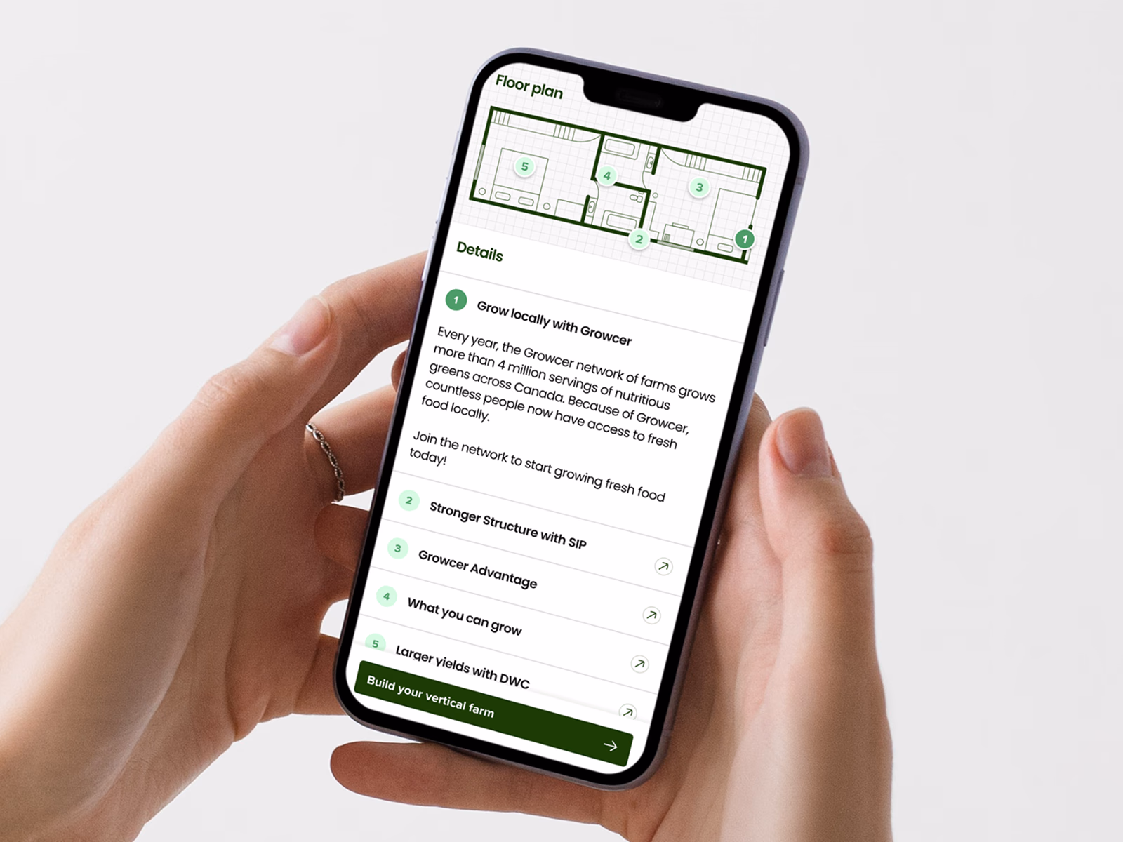 Growcer — AgTech brand and website